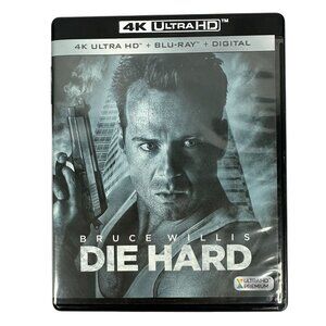Die Hard 4K Ultra HD BluRay Digital Bruce Willis R Rated Fox 1988 Movie & Extras